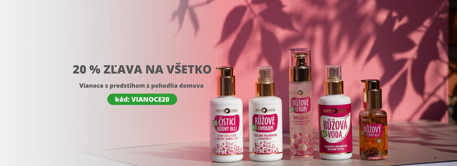 20 % ZĽAVA NA VŠETKO