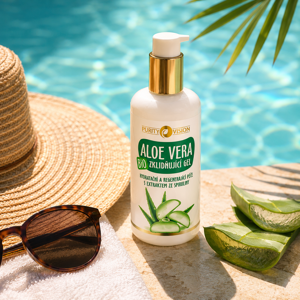 Univerzálny Aloe Vera gél, ktorý zvládne spálenú pokožku, podráždenie po holení aj suché končeky vlasov