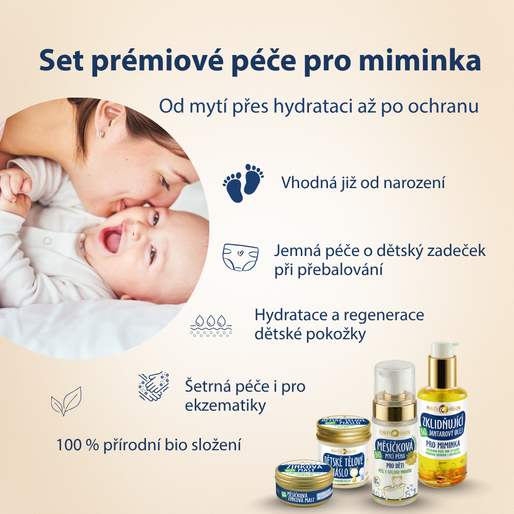 Bio Set prémiovej starolivosti pre bábätká