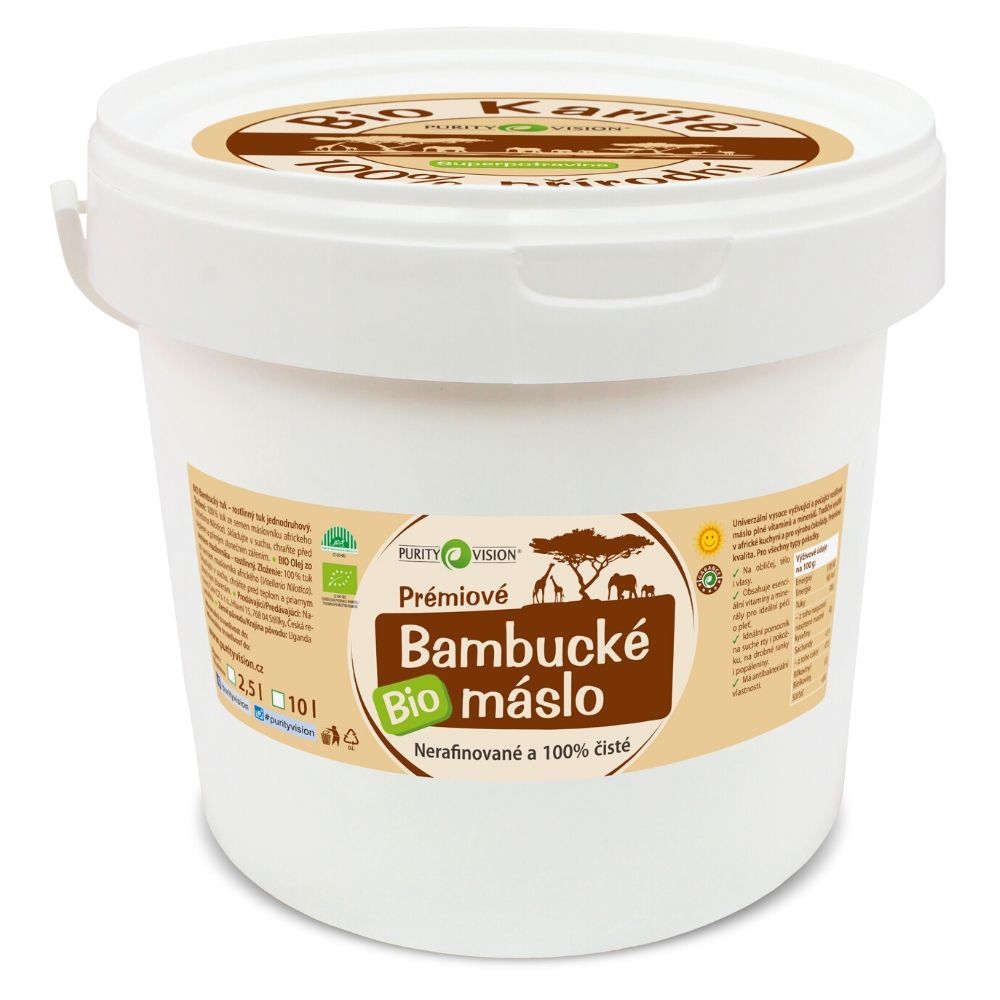 Bio Bambucké maslo 10 l