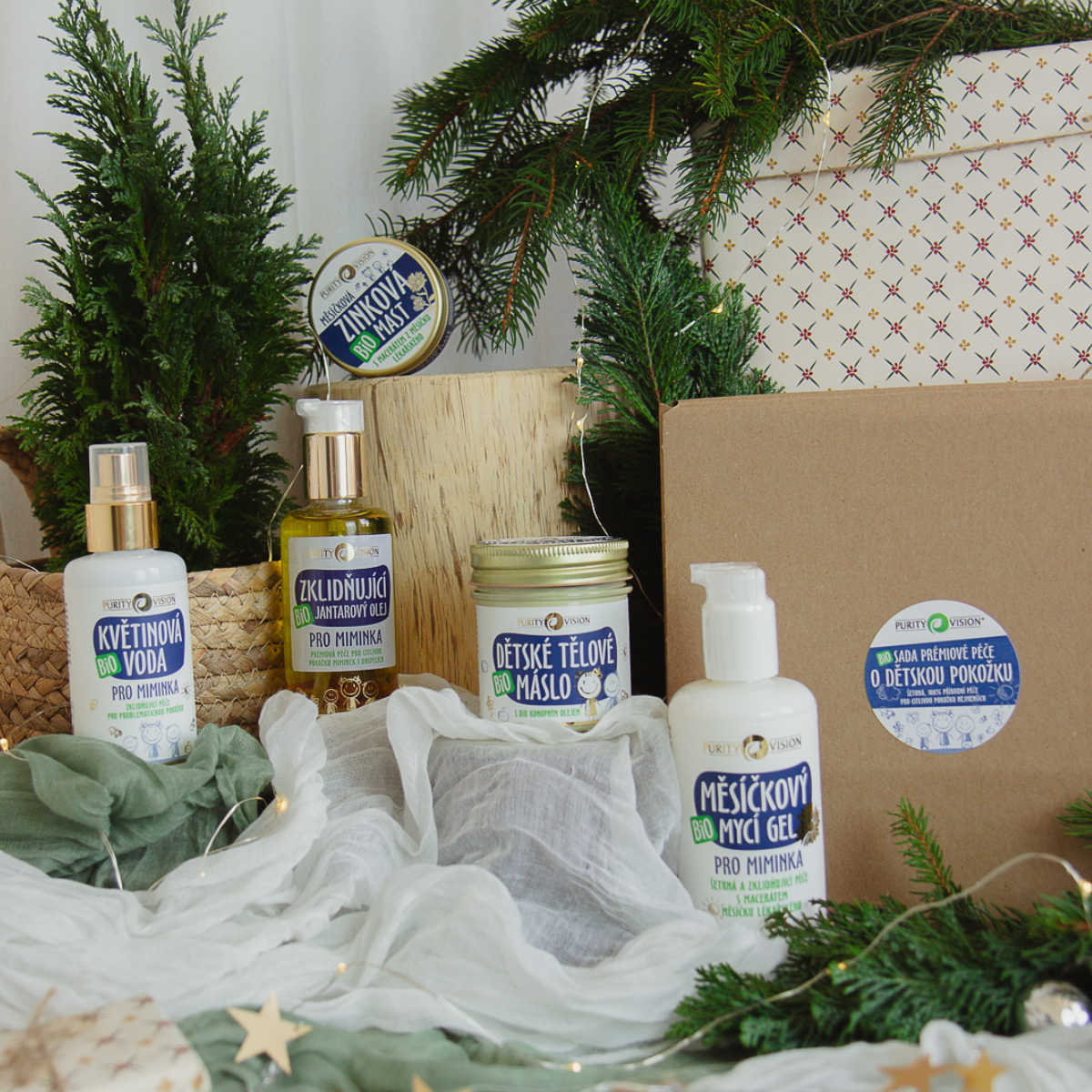 Sada prémiovej starostlivosti o detskú pokožku