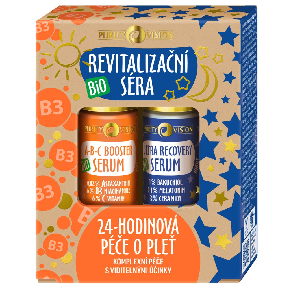 Bio Revitalizačné séra - 24-hodinová starostlivosť o pleť