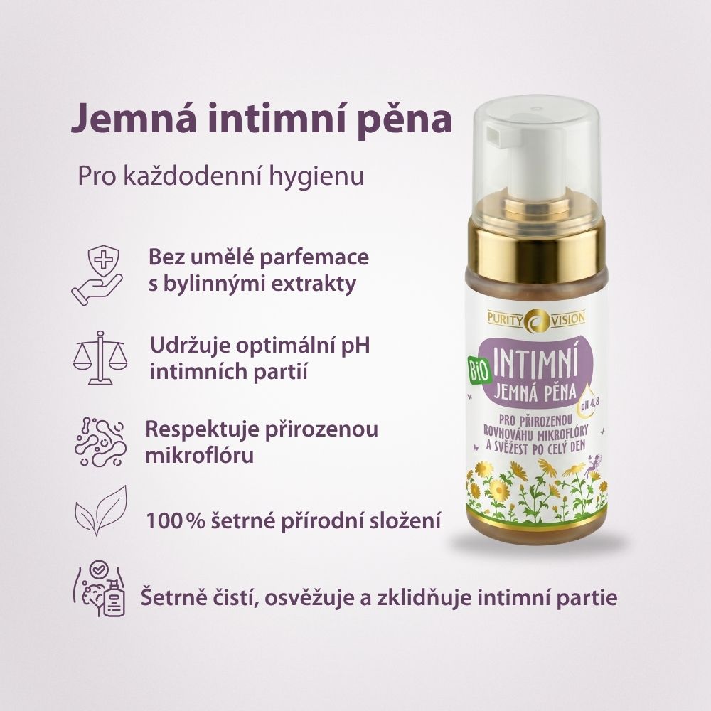 Bio Jemná intímna pena