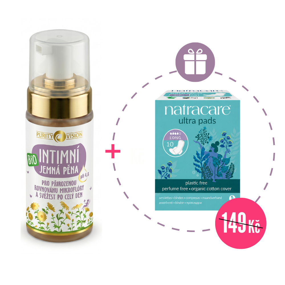 Bio Jemná intímna pena 90 ml