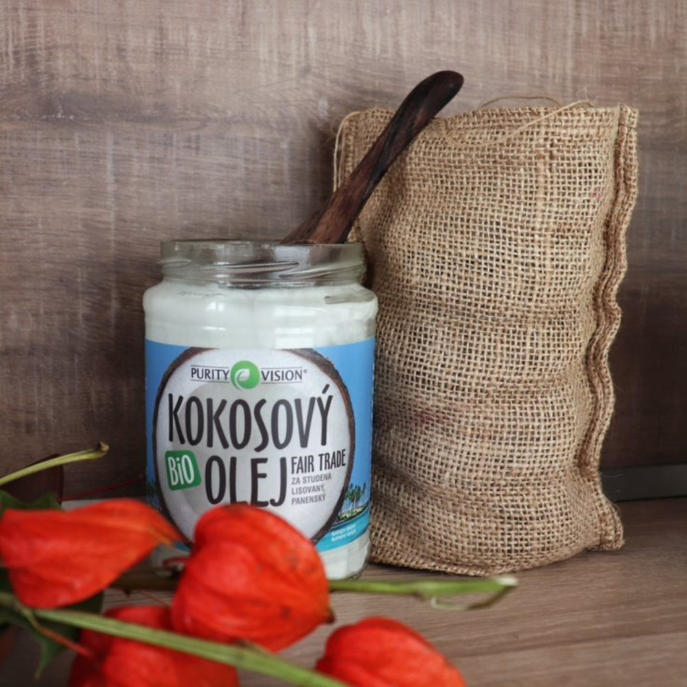 Fair Trade Bio Kokosový olej panenský 420 ml