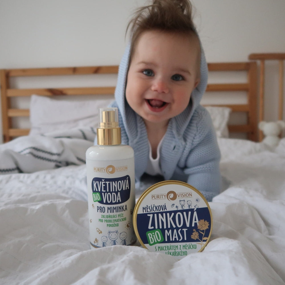 Bio Kvetinová voda pre bábätká 100 ml