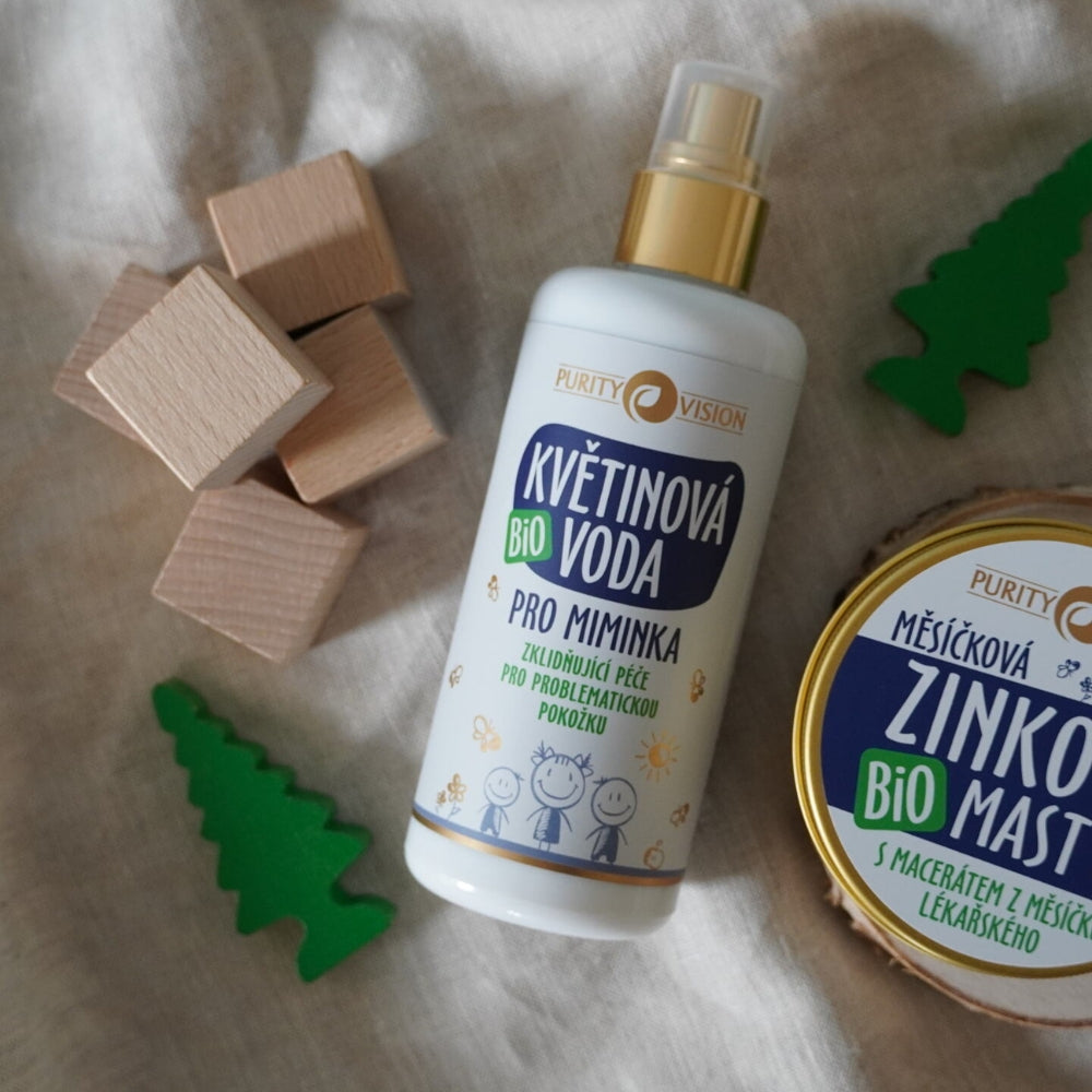 Bio Kvetinová voda pre bábätká 100 ml