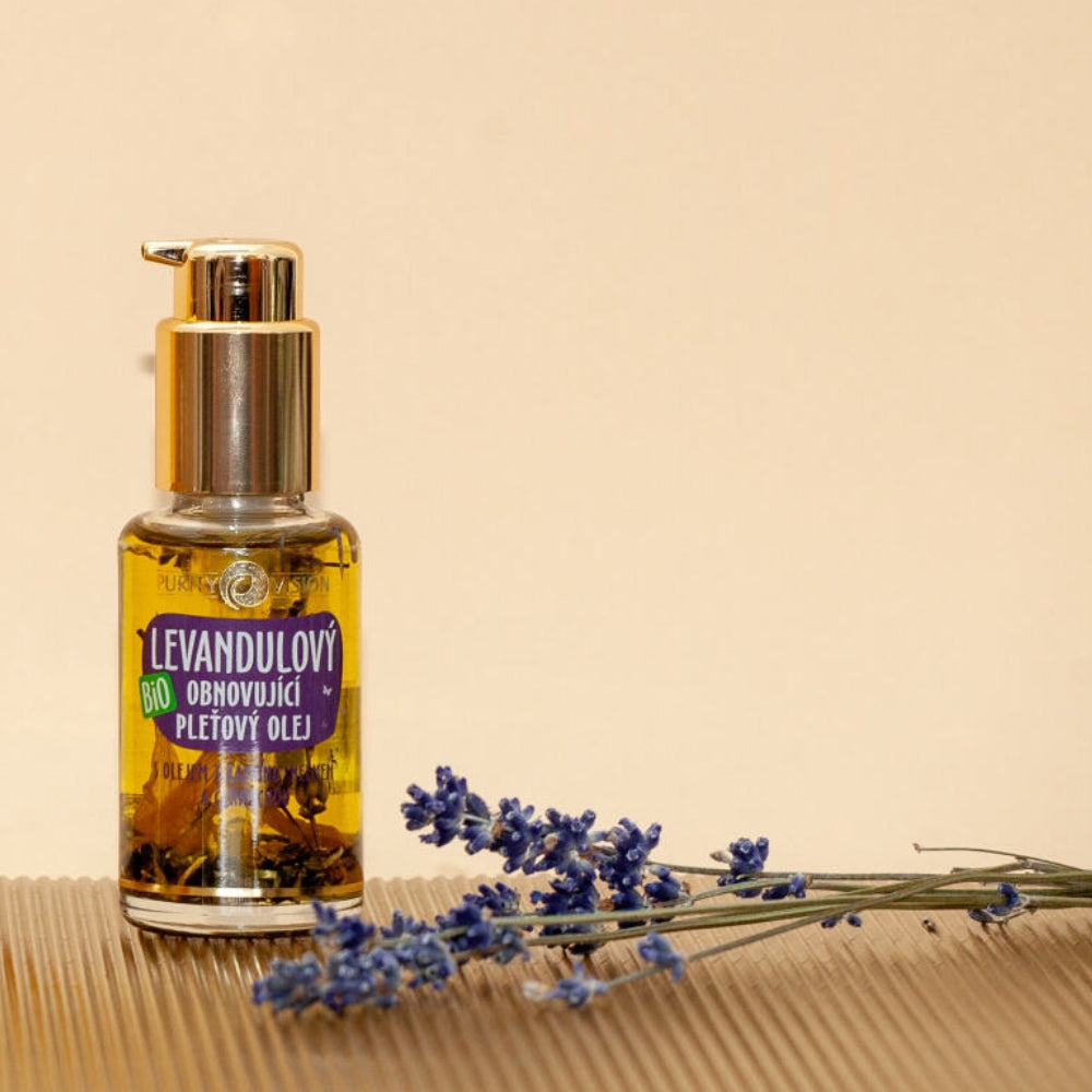 Bio Levanduľový obnovujúci pleťový olej 45 ml