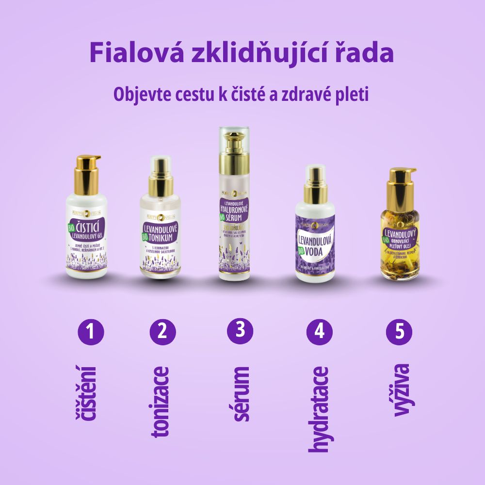Bio Levandulový rituál v starostlivosti o pleť