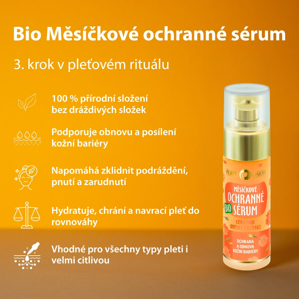 Bio Nechtíkové ochranné sérum 30 ml