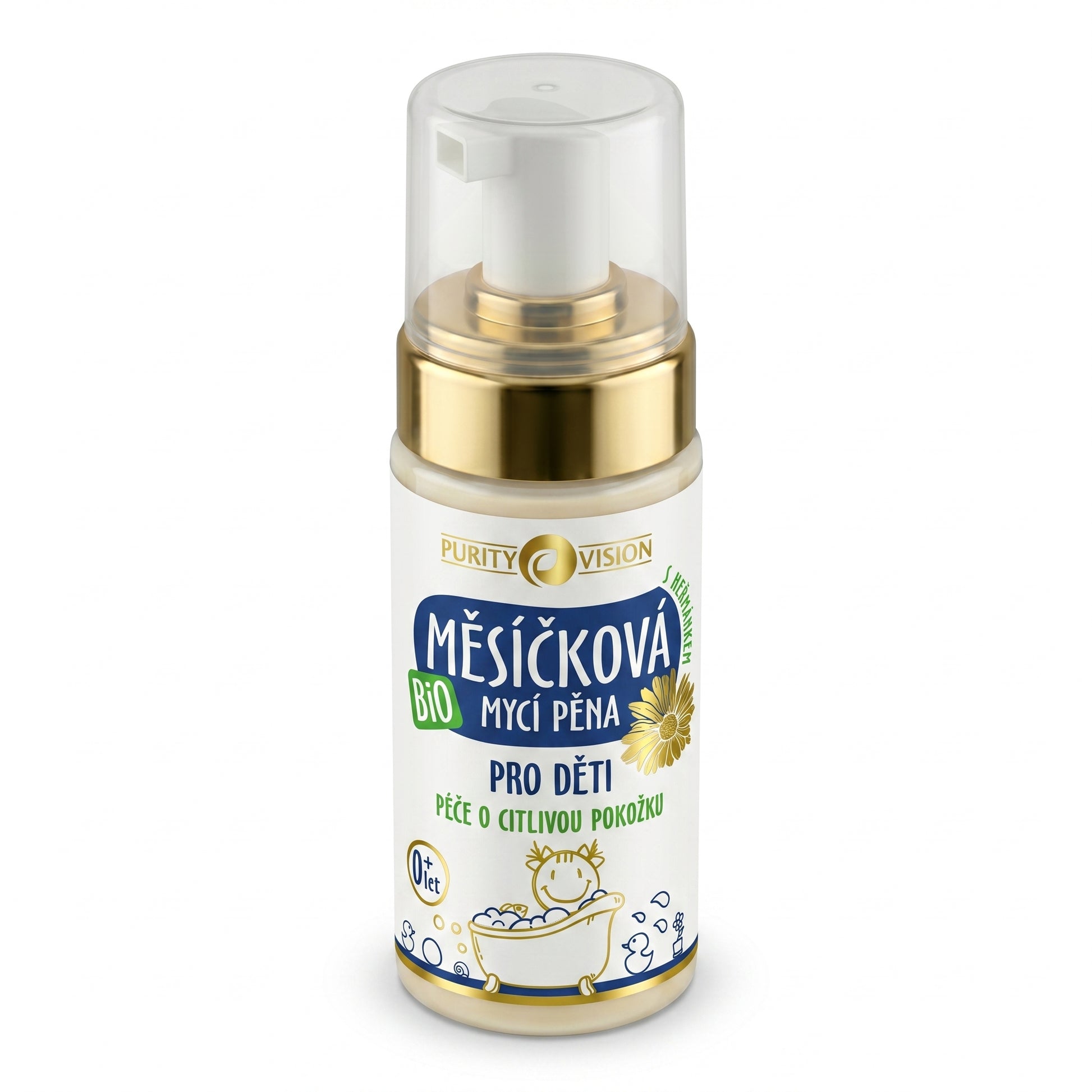 Bio Nechtíková umývacia pena pre deti