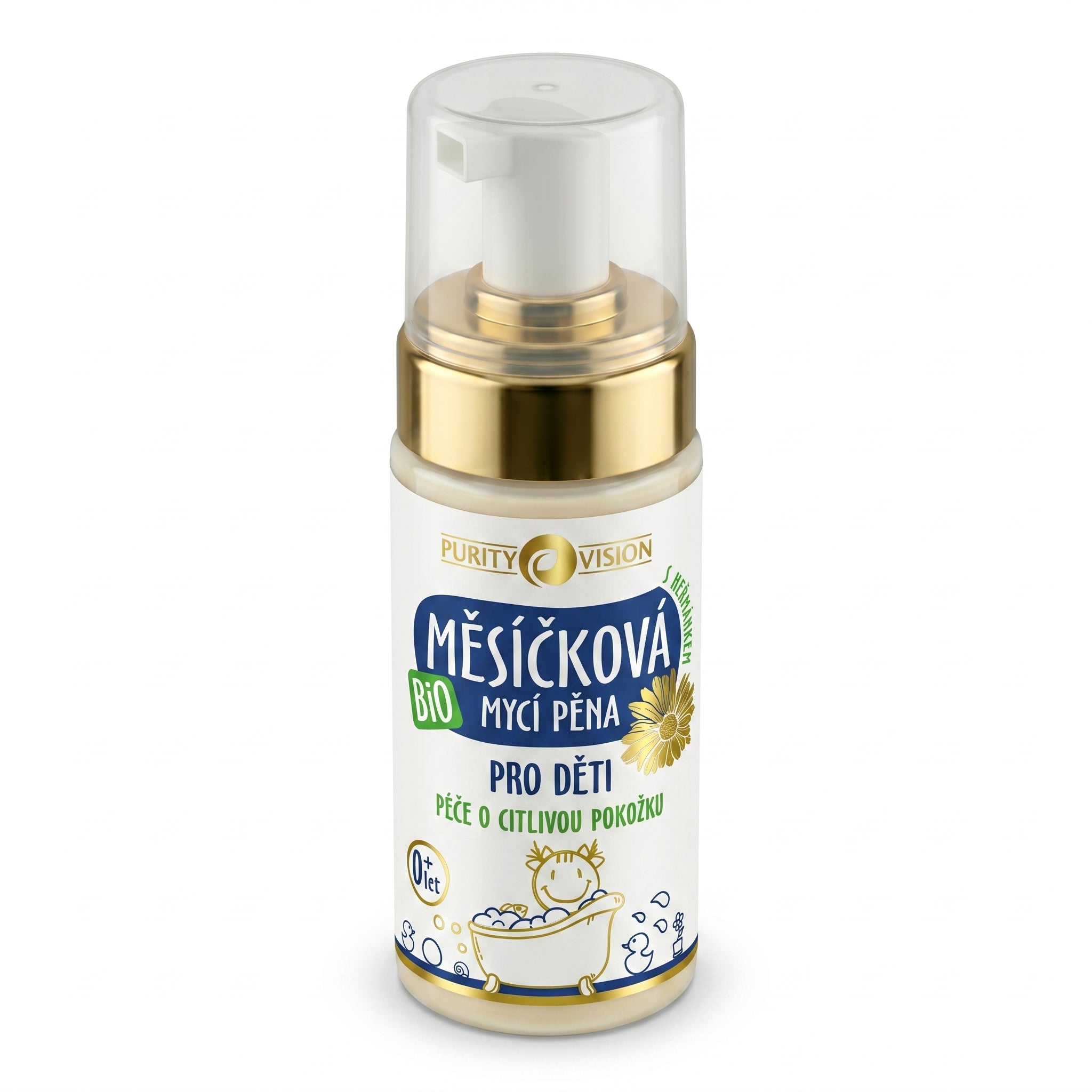 Bio Nechtíková umývacia pena pre deti