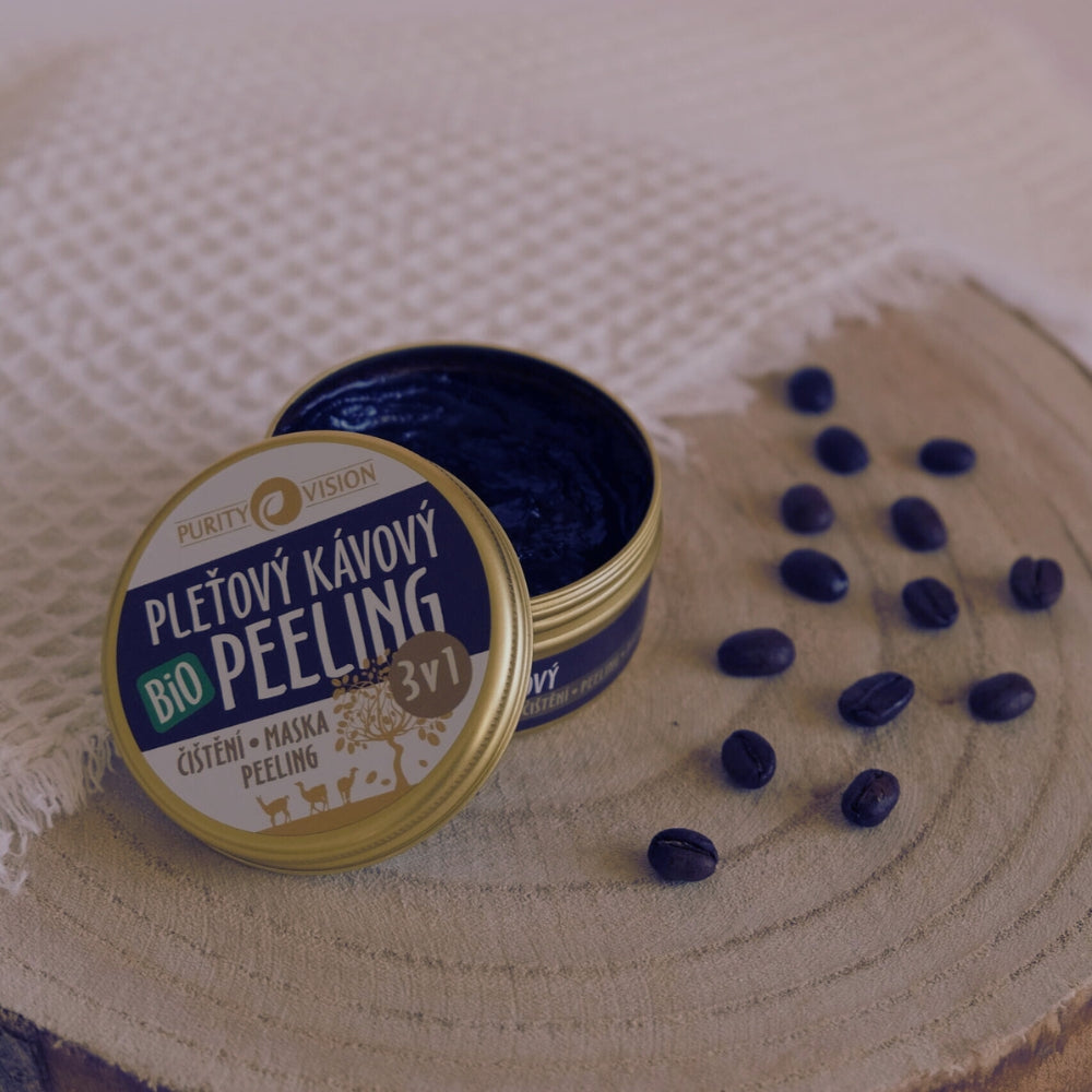Bio Kávový Pleťový Peeling 3v1 70 ml