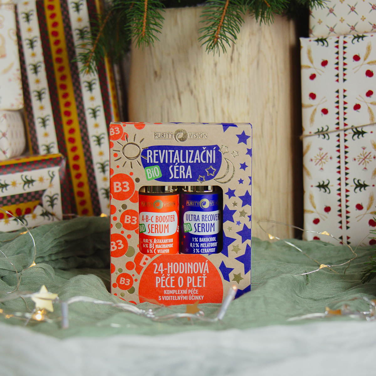 Bio Revitalizačné séra - 24-hodinová starostlivosť o pleť