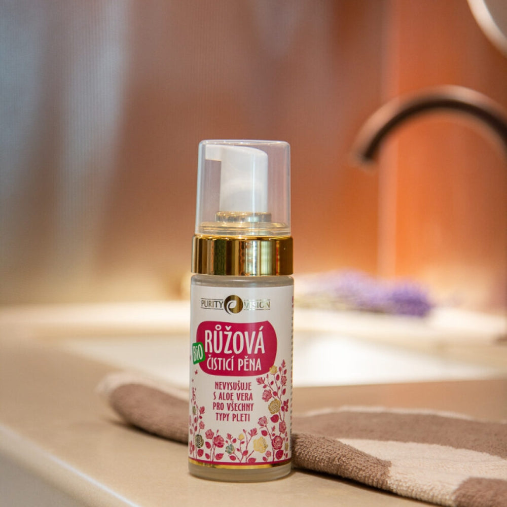 Bio Ružová čistiaca pena 90 ml