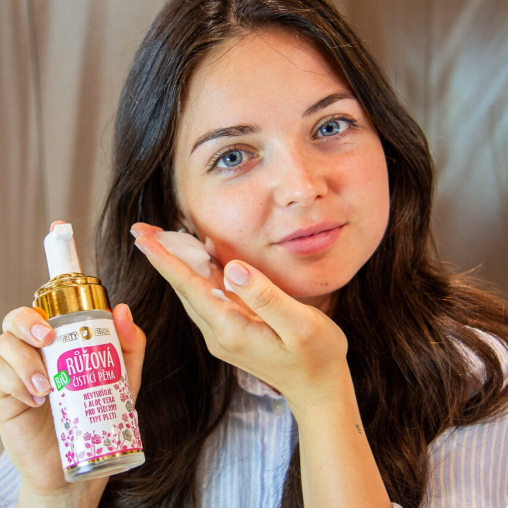 Bio Ružová čistiaca pena 90 ml