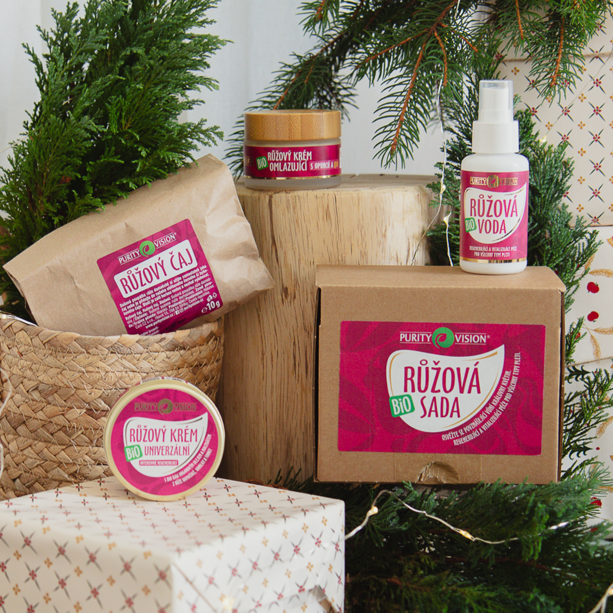 Bio Ružová sada