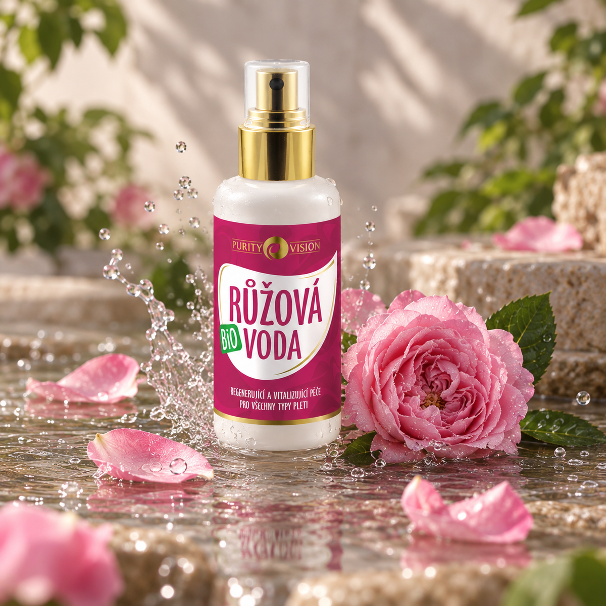 Bio Ružová voda 100 ml