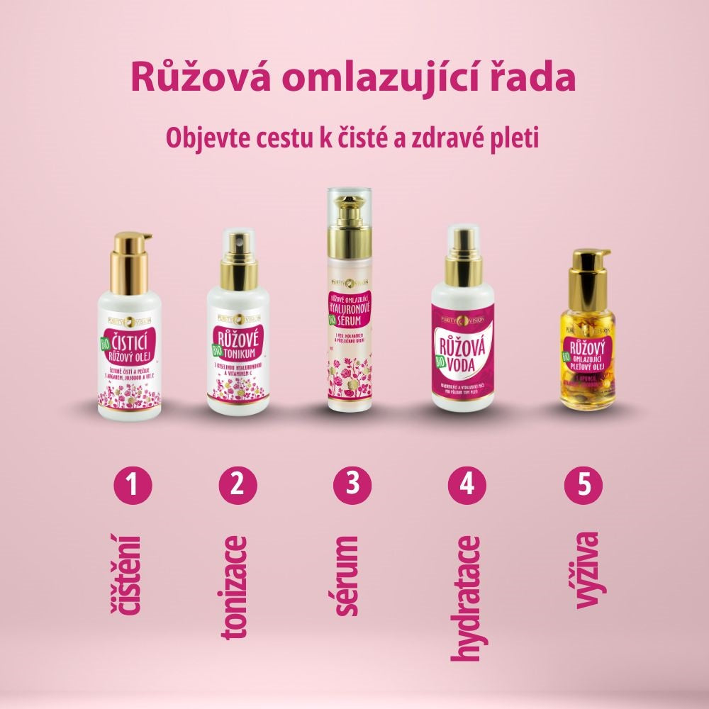 Bio Ružový rituál v starostlivosti o pleť