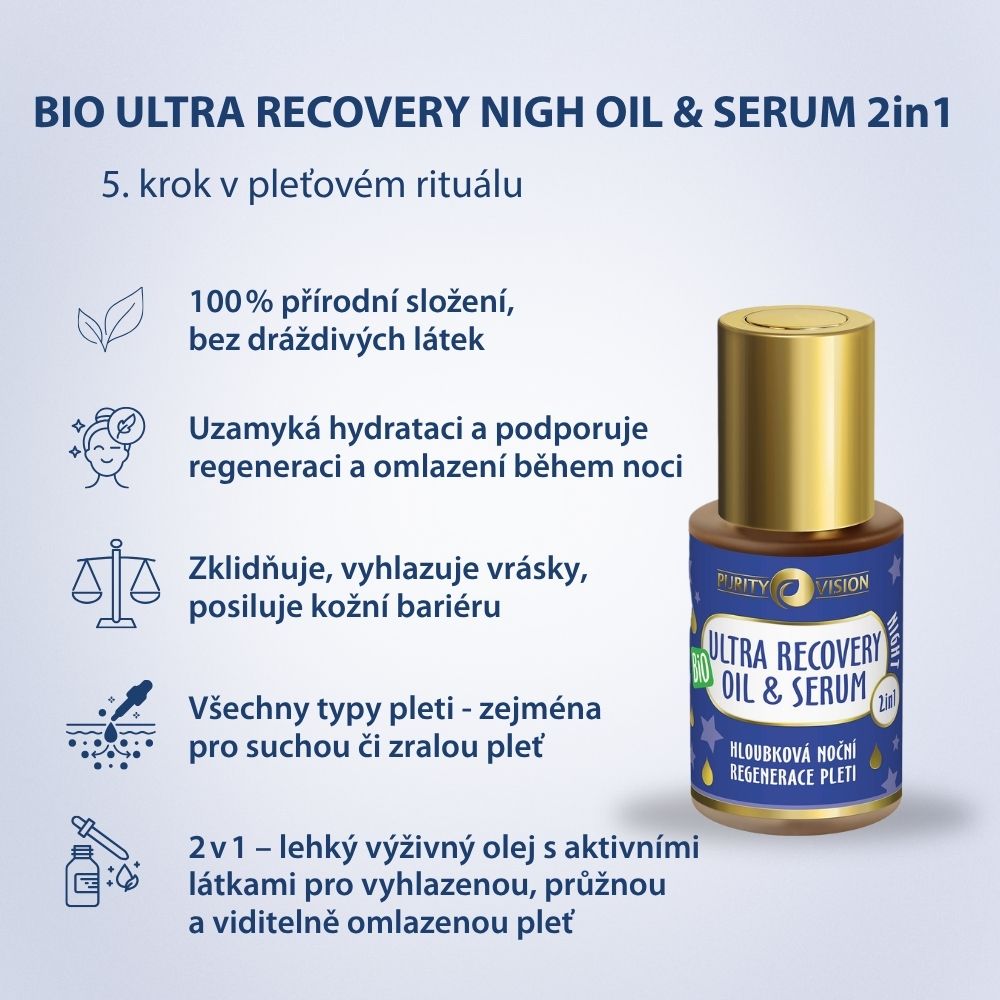 Bio Ultra Recovery Night oil & serum 2in1 30 ml