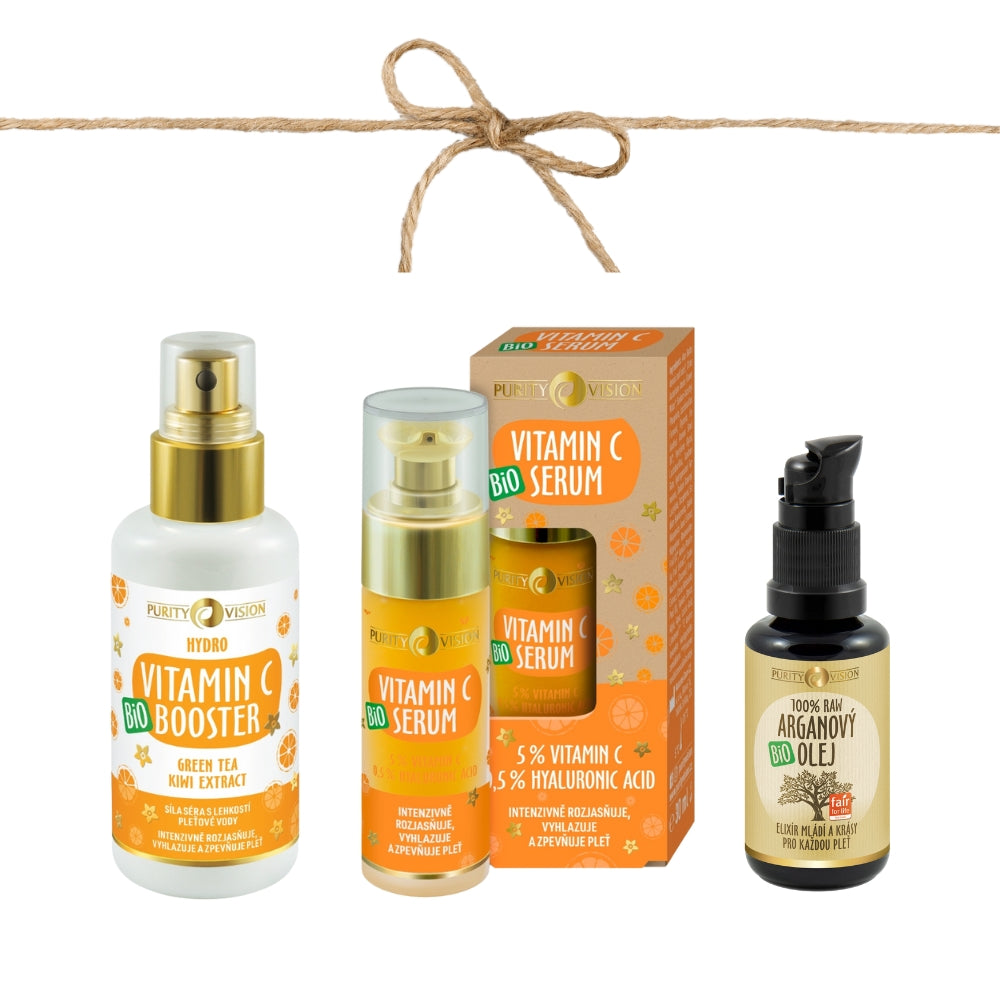 Vitamin C set pre rozjasnenie pleti