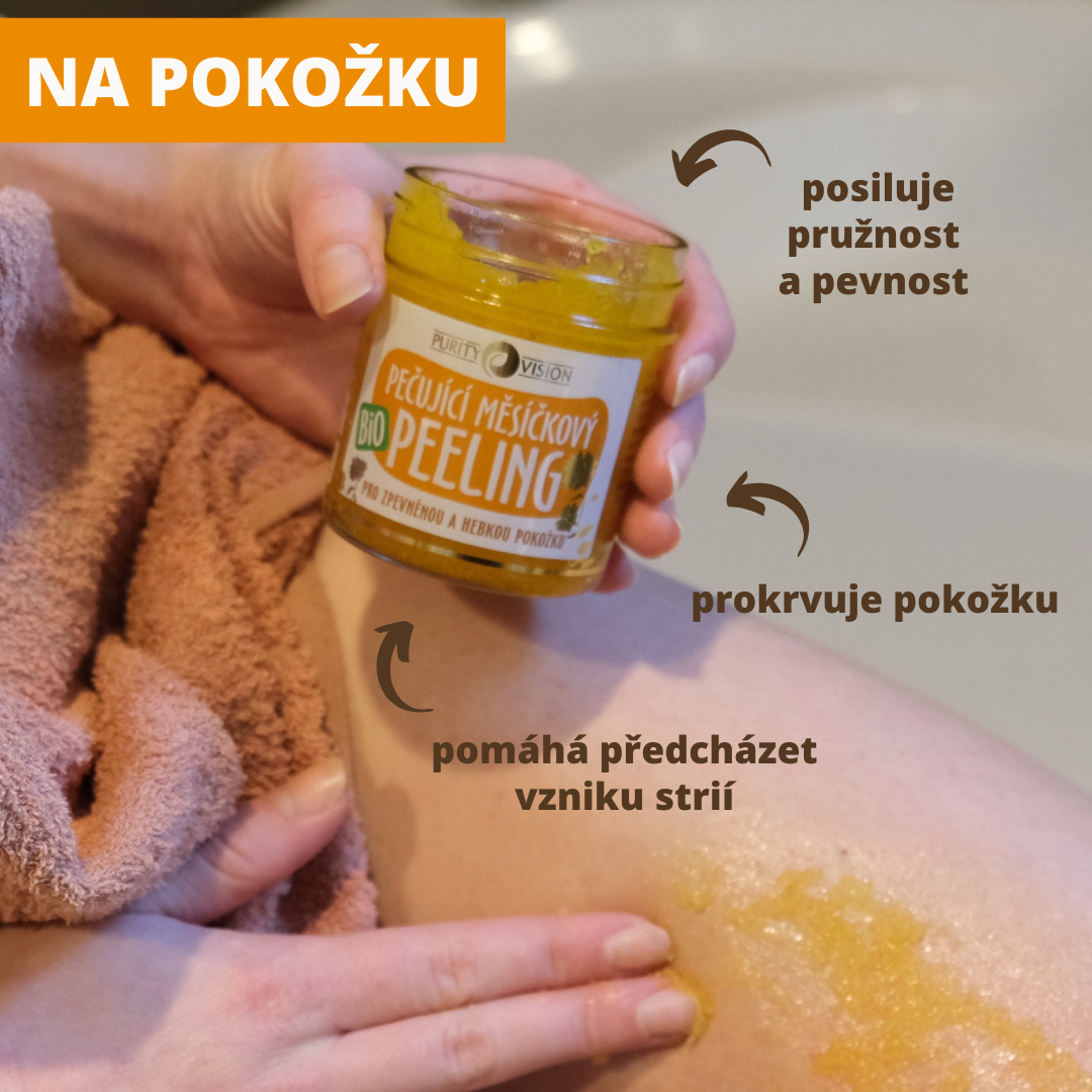 Bio Ošetrujúci Nechtíkový peeling