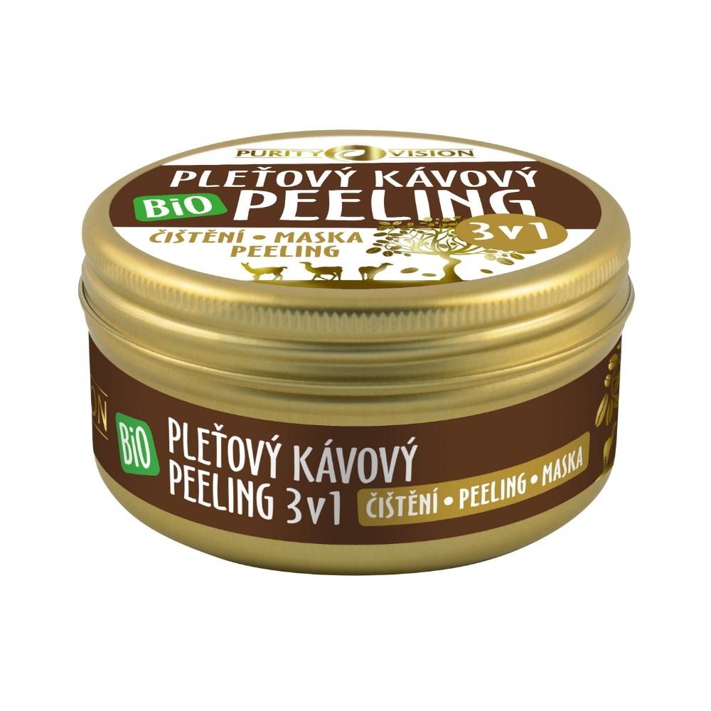 Bio Kávový Pleťový Peeling 3v1 70 ml