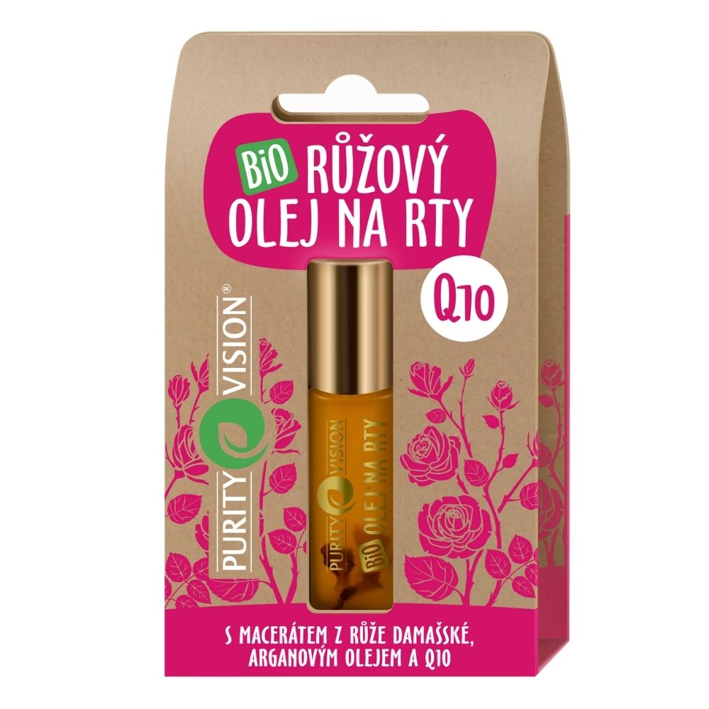 Bio Ružový olej na pery 10 ml