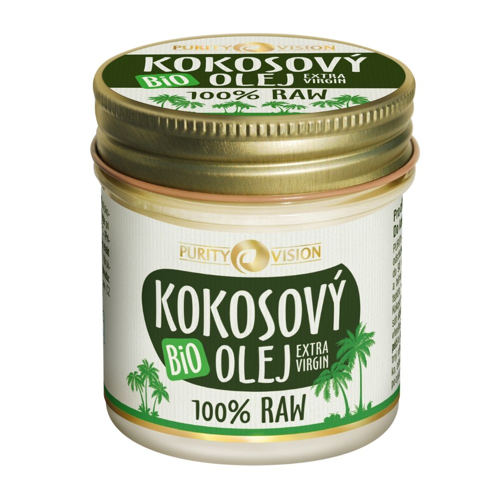 Raw Bio Kokosový olej 120 ml - Kozmetika