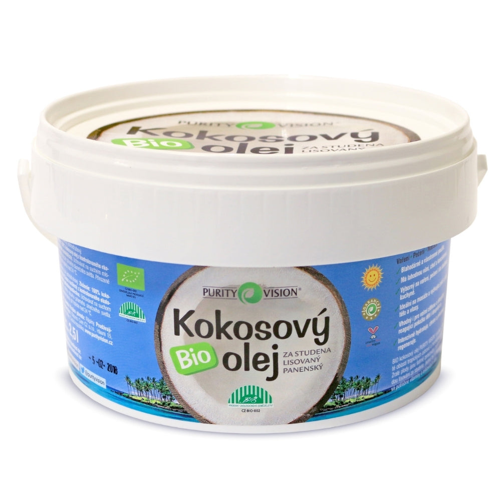 Fair Trade Bio Kokosový olej panenský 2,5 l