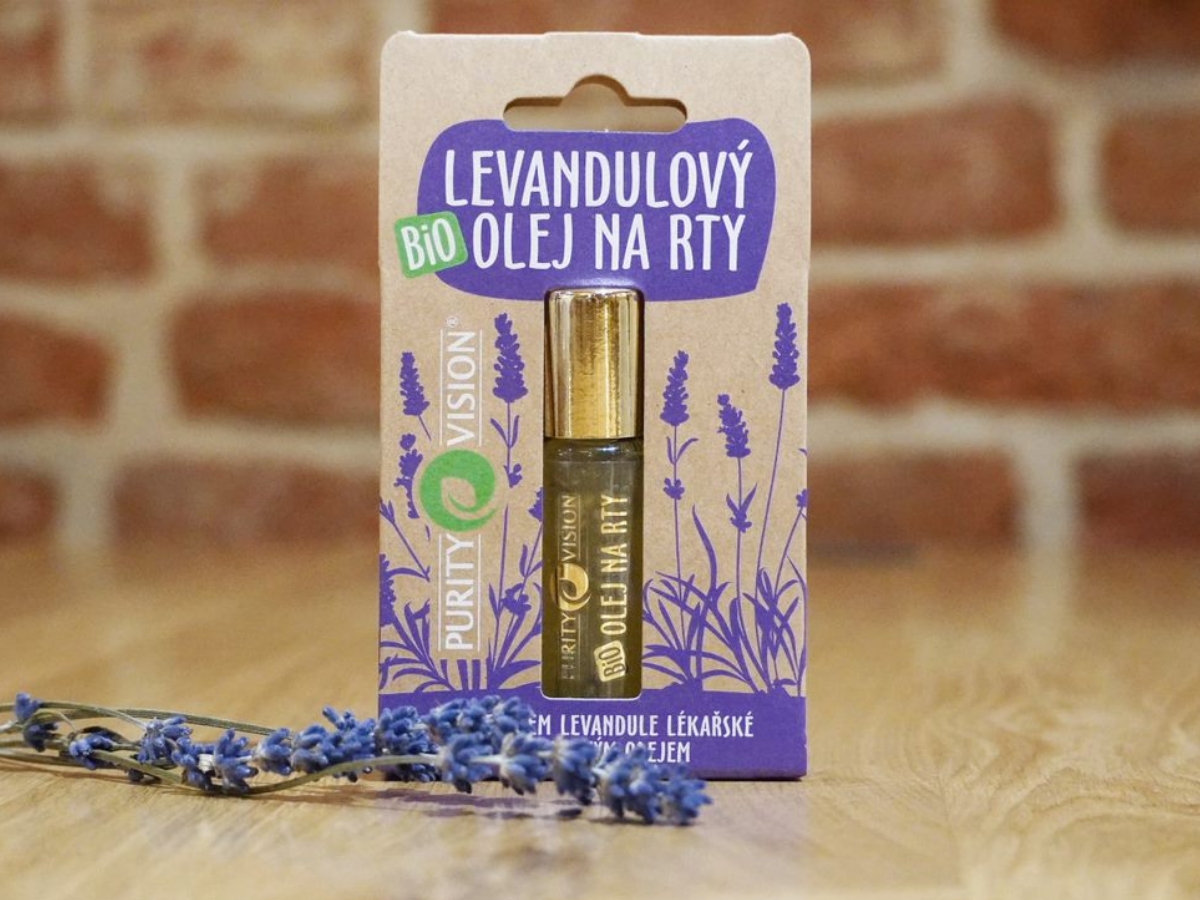 Bio Levanduľový olej na pery 10 ml